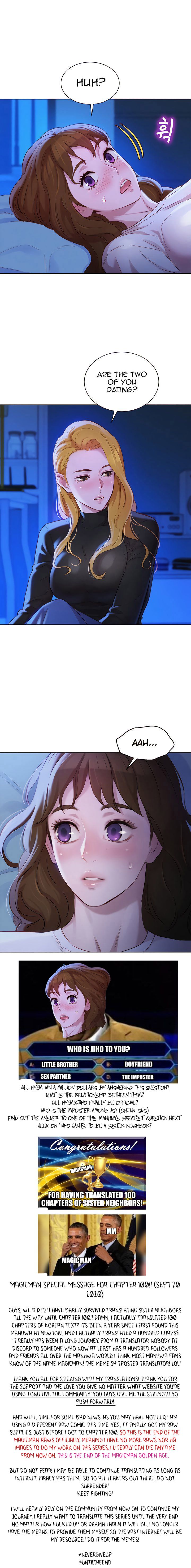 Sister Neighbors Chap 100