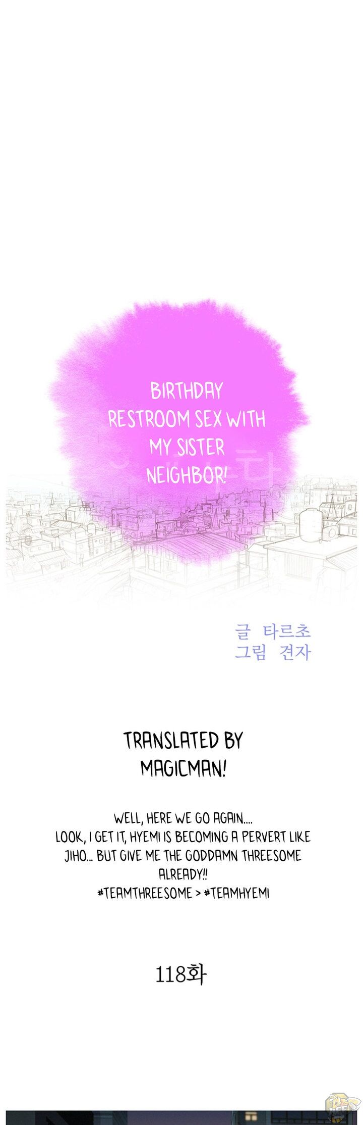 Sister Neighbors Chap 118