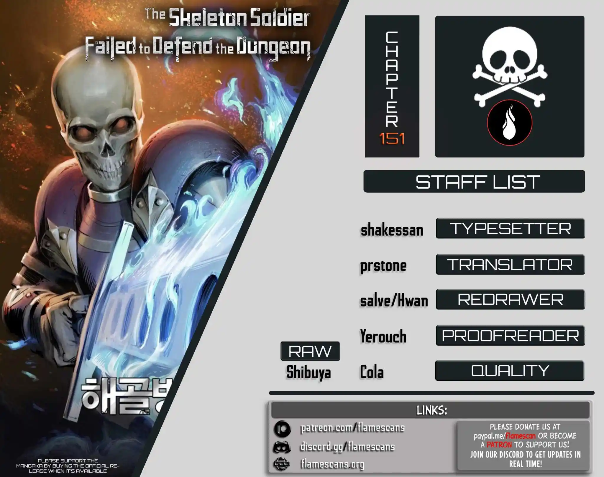 Skeleton Soldier Chapter 151