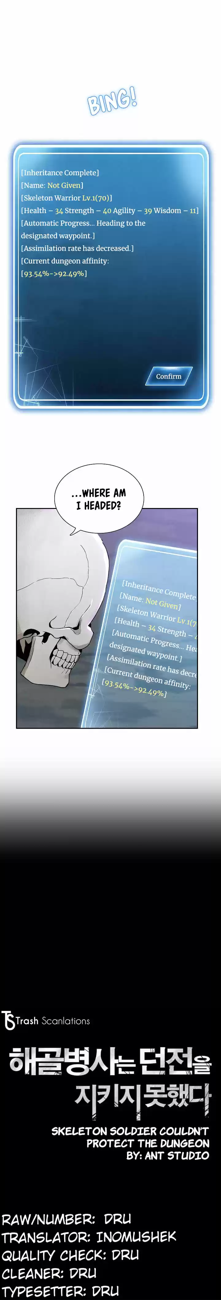 Skeleton Soldier Couldn't Protect the Dungeon Ch. 12