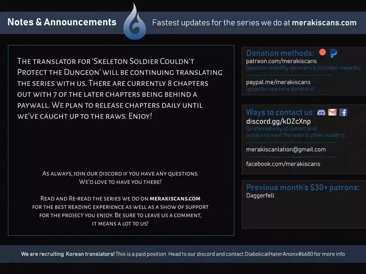 Skeleton Soldier Couldn't Protect the Dungeon Ch. 31