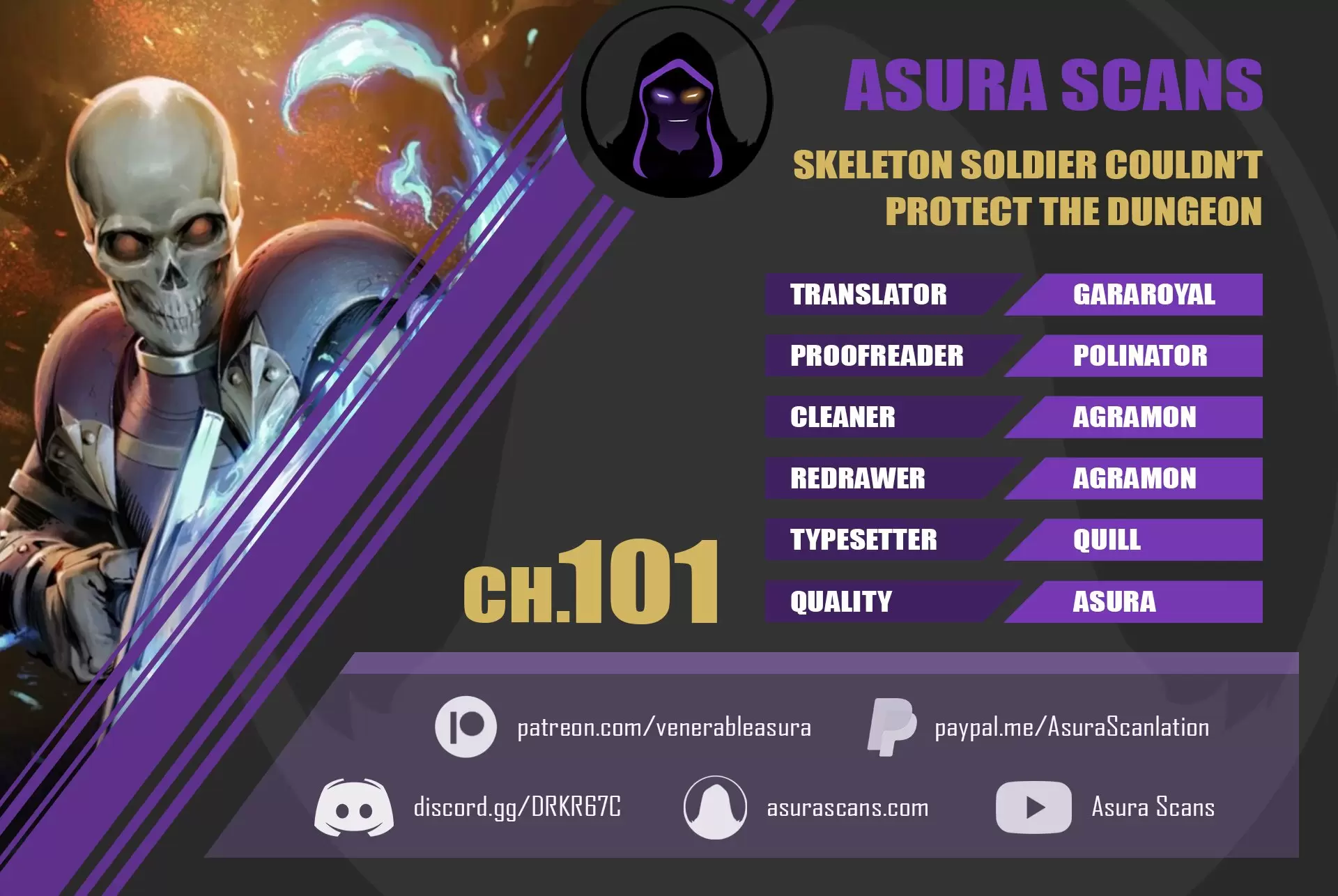 Skeleton Soldier Couldn't Protect the Dungeon ch.101