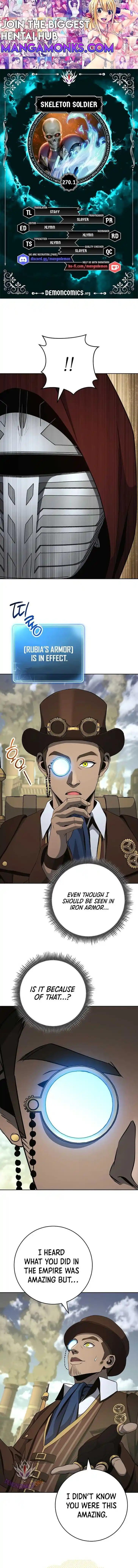 Skeleton Soldier Couldn't Protect the Dungeon Ch.270.1