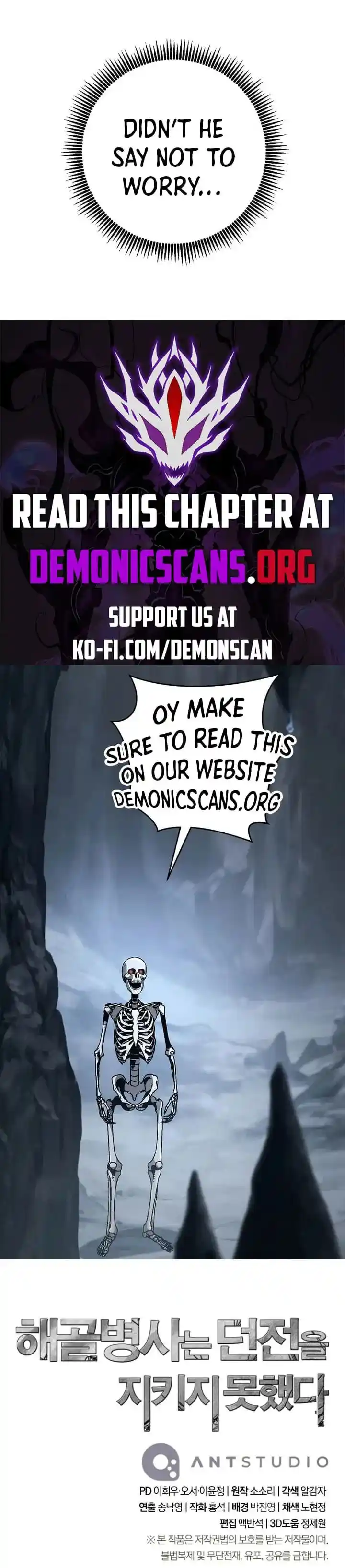 Skeleton Soldier Couldn't Protect the Dungeon Ch.301