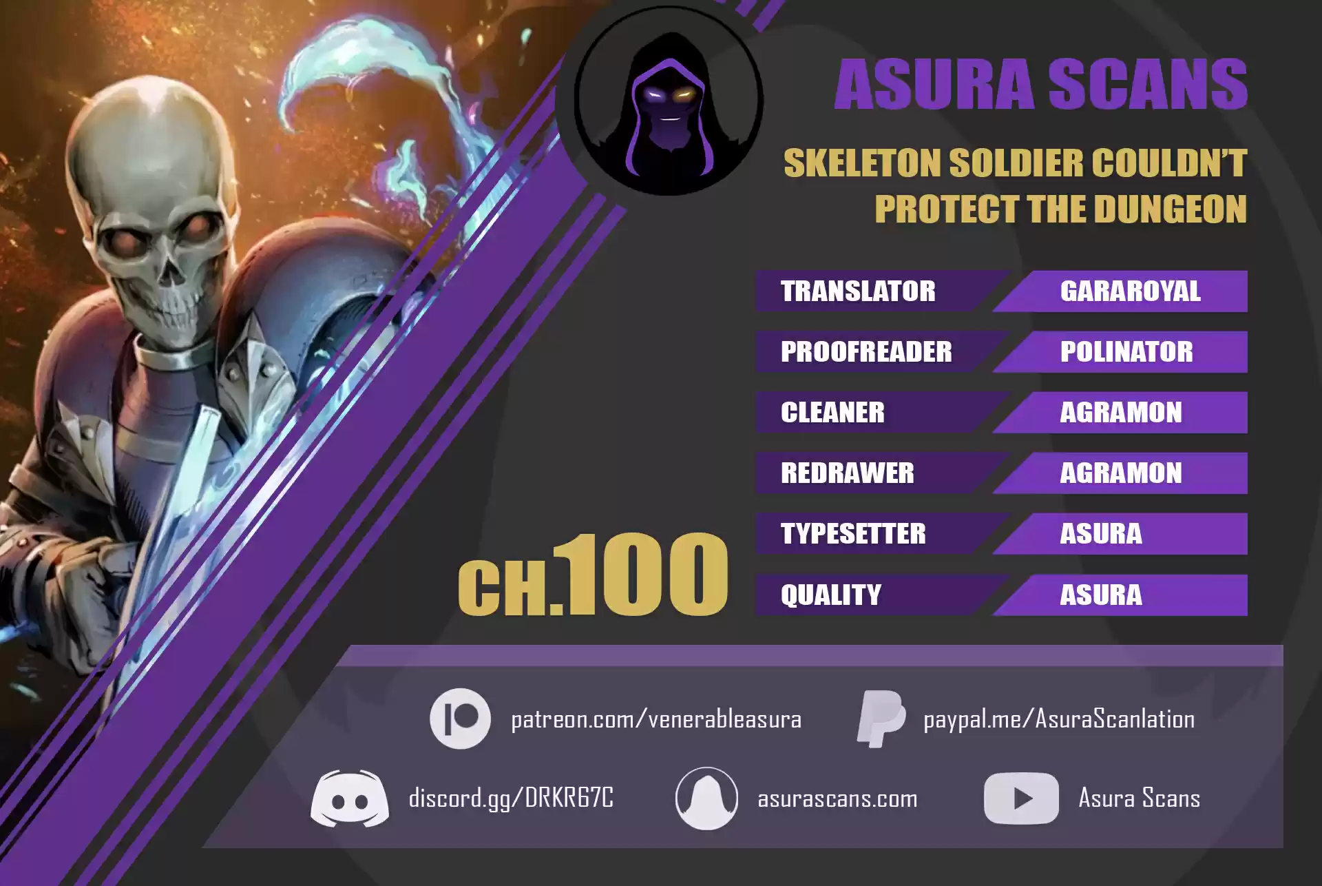 Skeleton Soldier Couldn’T Protect The Dungeon Chapter 100
