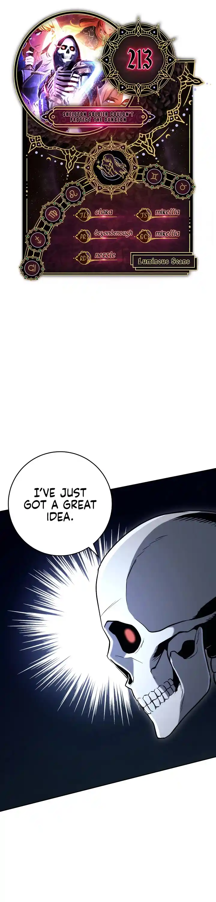 Skeleton Soldier Couldn’T Protect The Dungeon Chapter 213