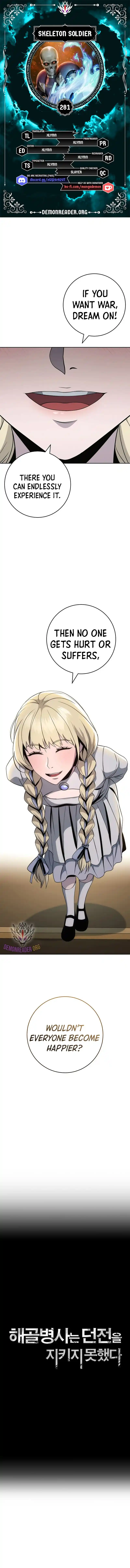 Skeleton Soldier Couldn’T Protect The Dungeon Chapter 281