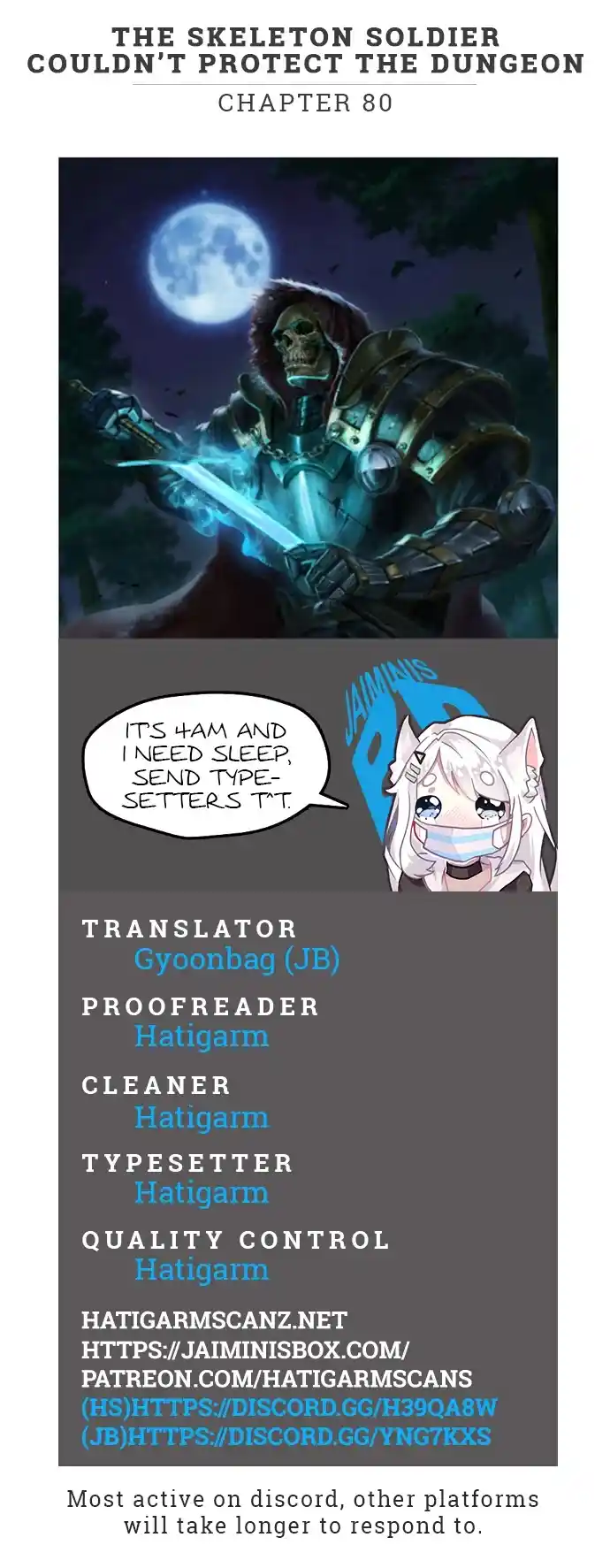 Skeleton Soldier (Skeleton Soldier Couldn’t Protect the Dungeon) Chapter 80