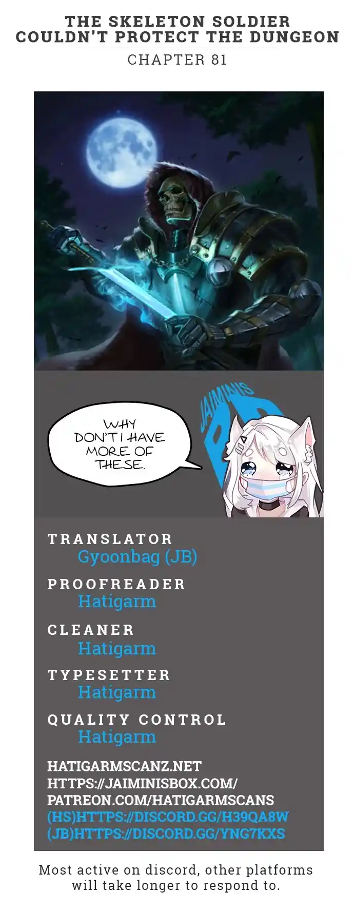 Skeleton Soldier (Skeleton Soldier Couldn’t Protect the Dungeon) Chapter 81