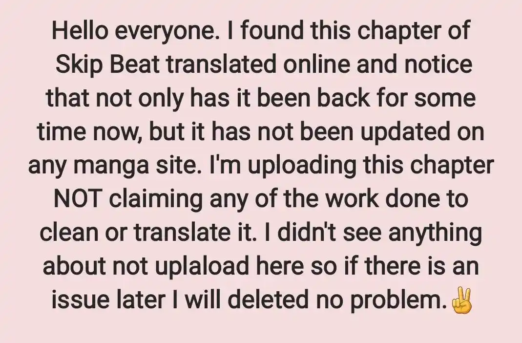 Skip Beat! Chapter 310