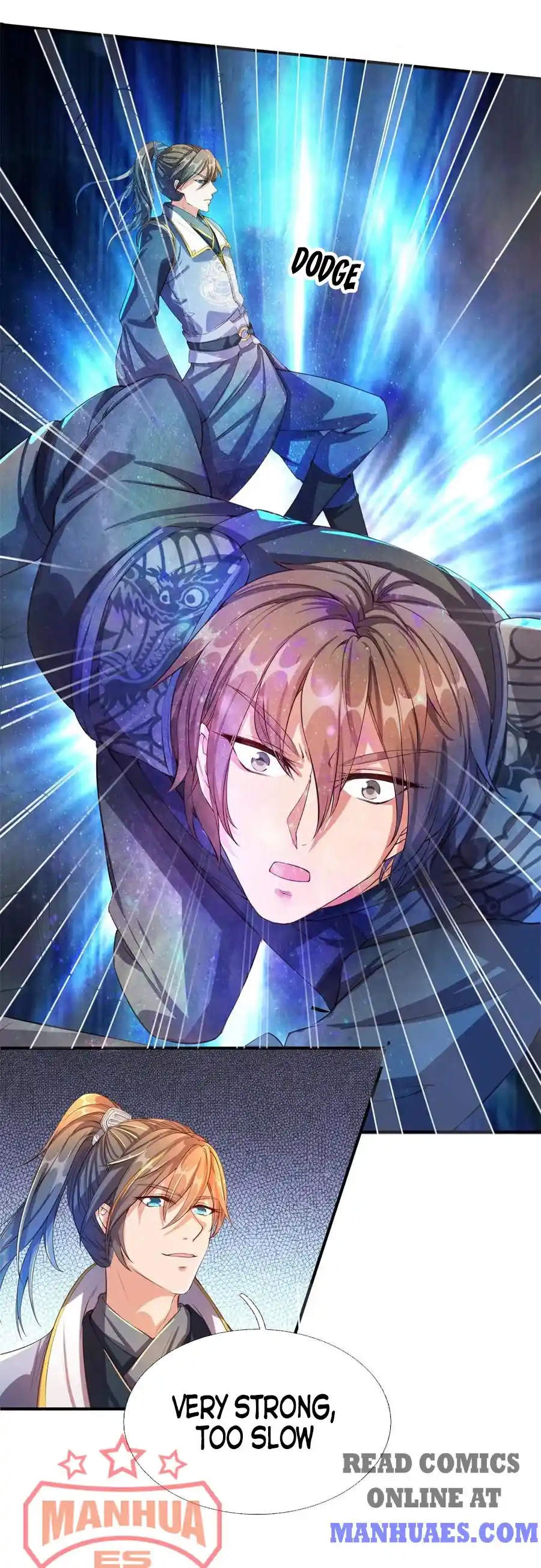 Sky Sword God Chapter 124.125