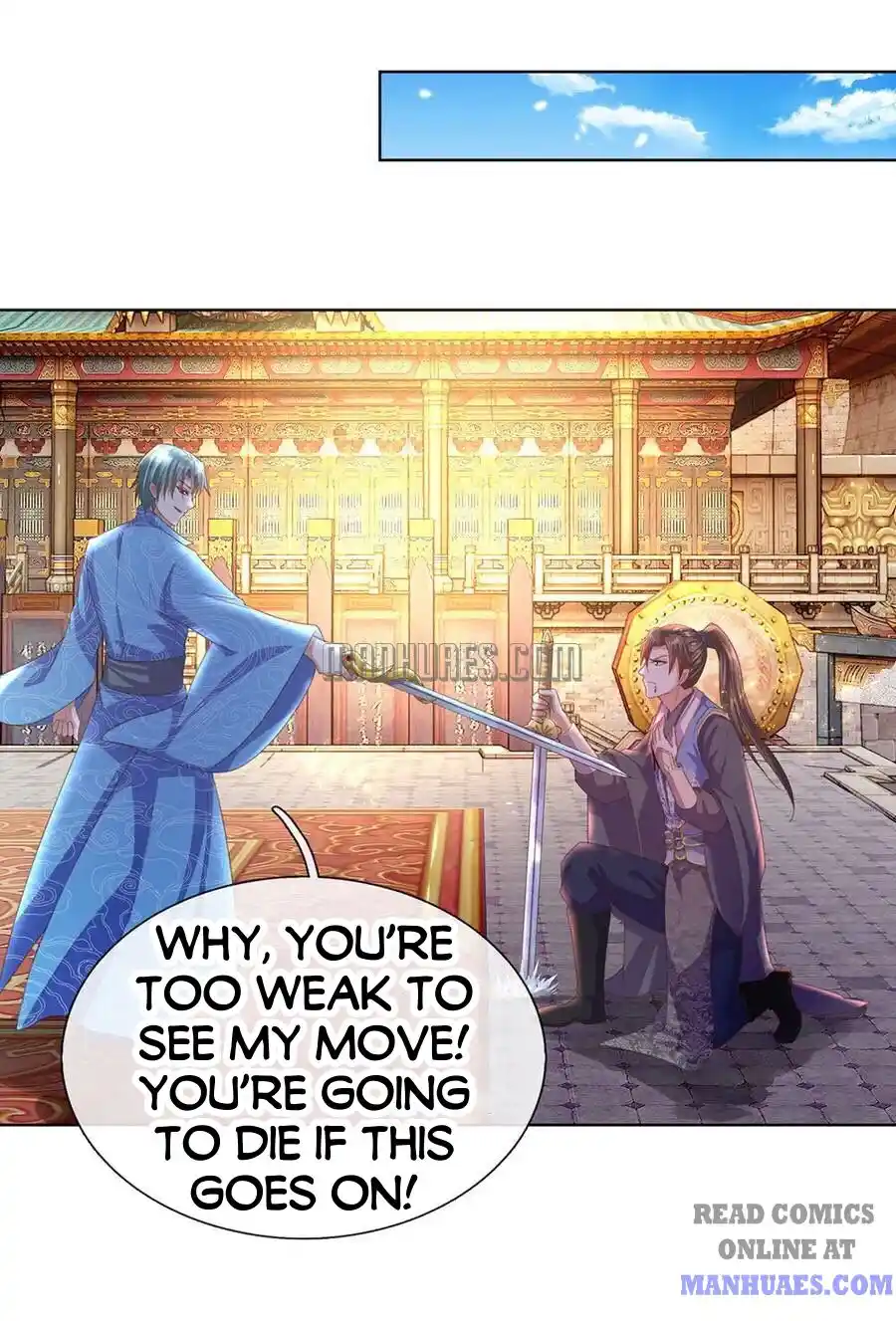 Sky Sword God Chapter 136.137