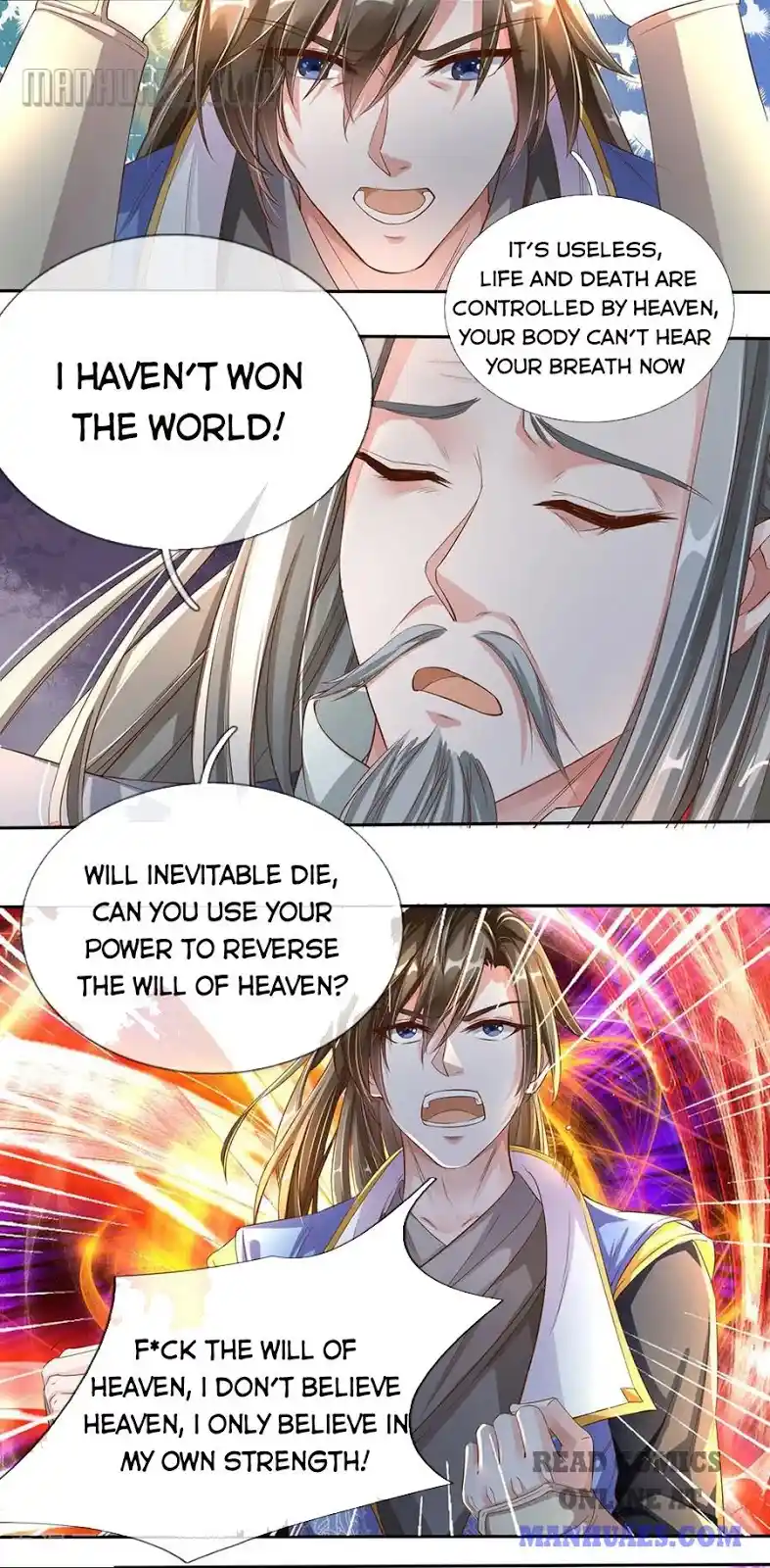 Sky Sword God Chapter 142.143