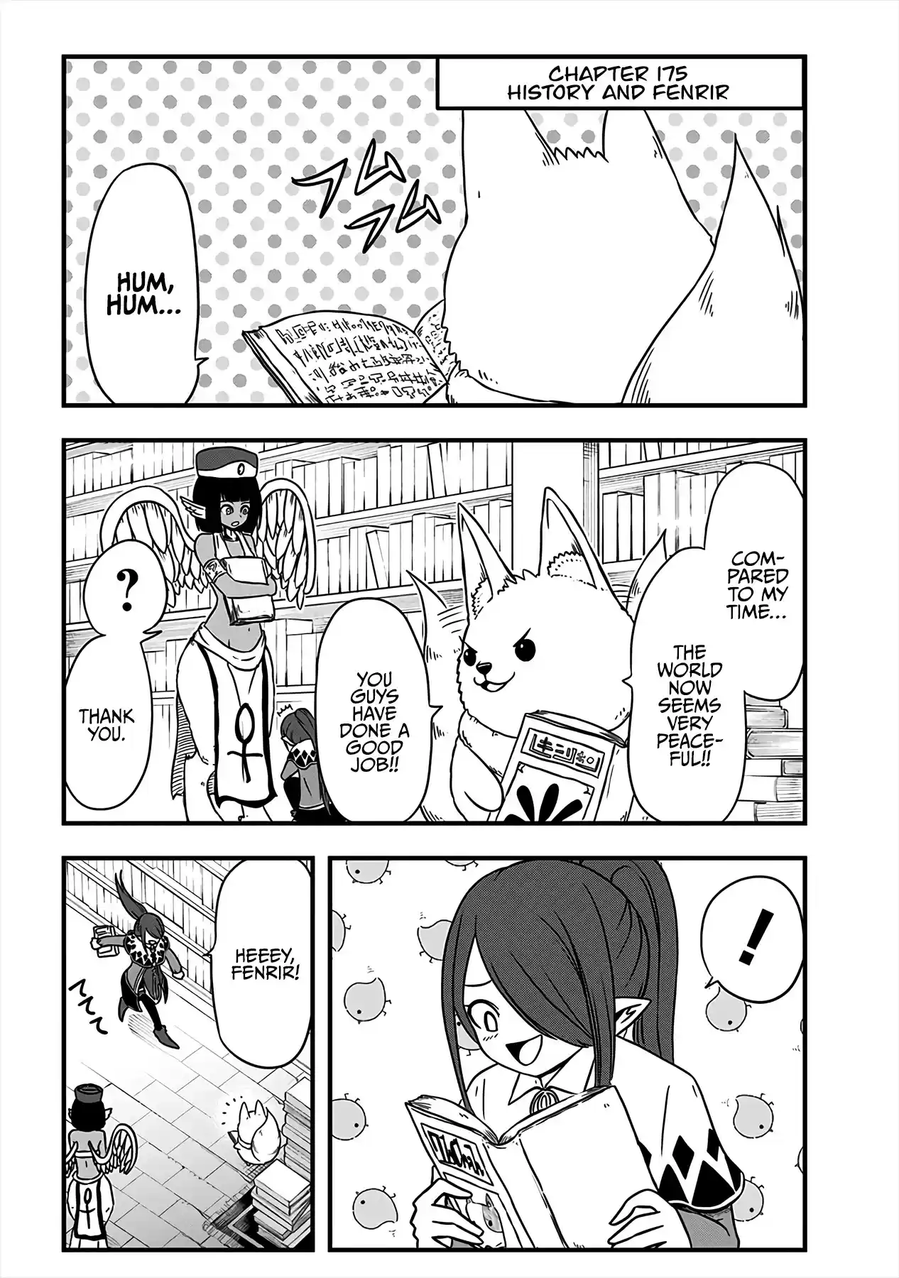 Slime Life Chapter 175: History And Fenrir