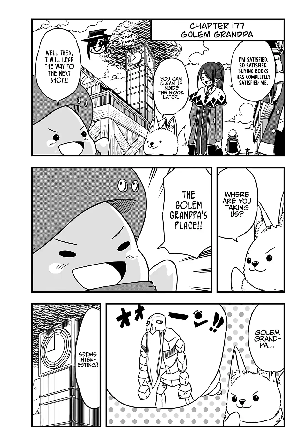 Slime Life Vol.7 Chapter 177: Golem Grandpa