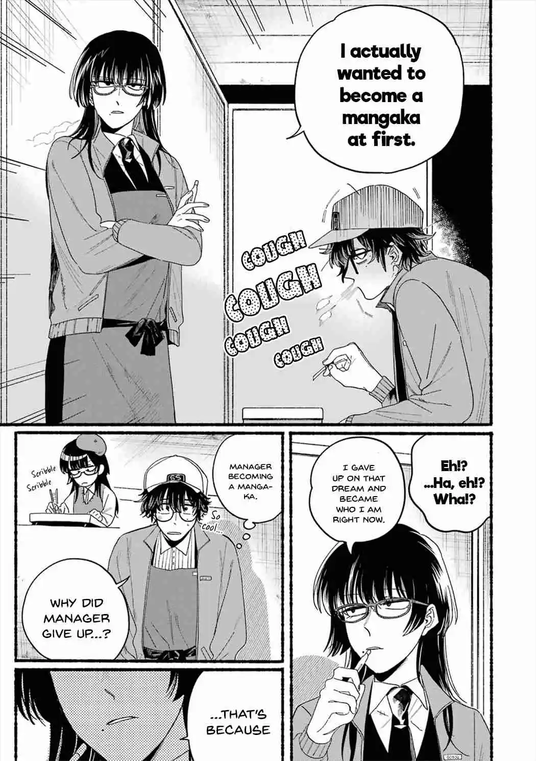 Smoking Behind the Supermarket with You Vol.3 Ch.28.5