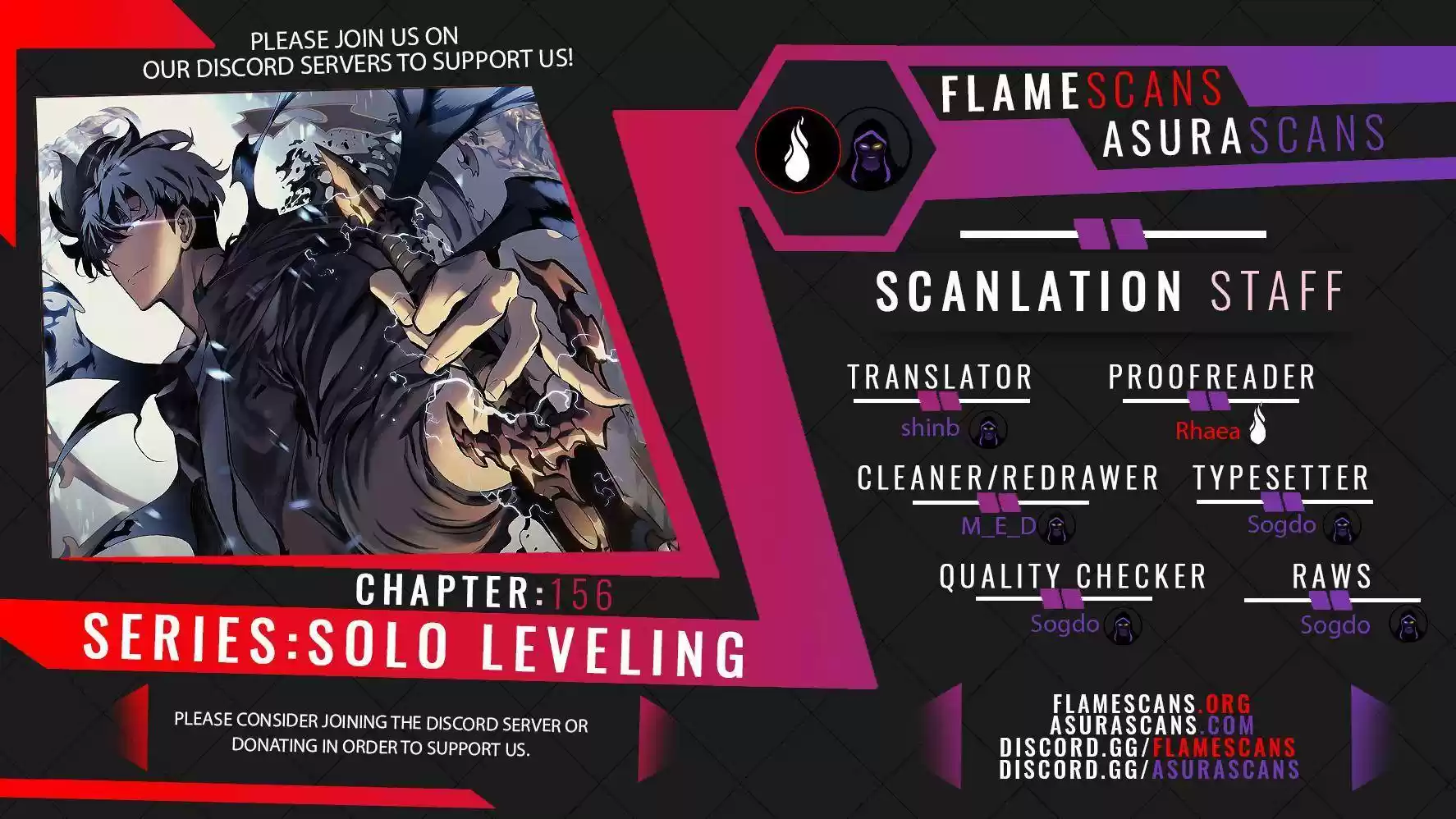 Solo Leveling Chapter 156