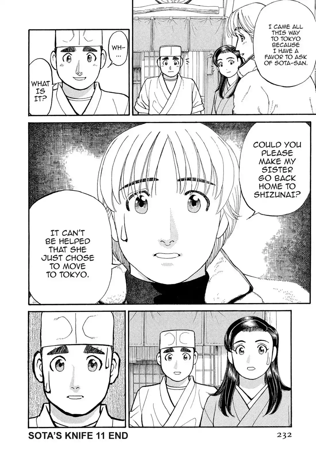 Sota's Knife Chapter 111