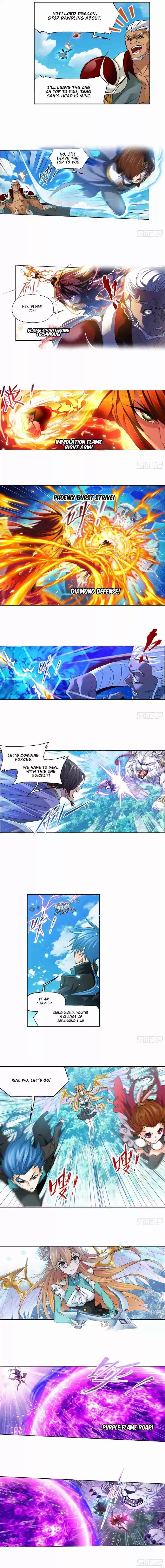 Soul Land 282 Trio Combat Spirit Fusion Technique