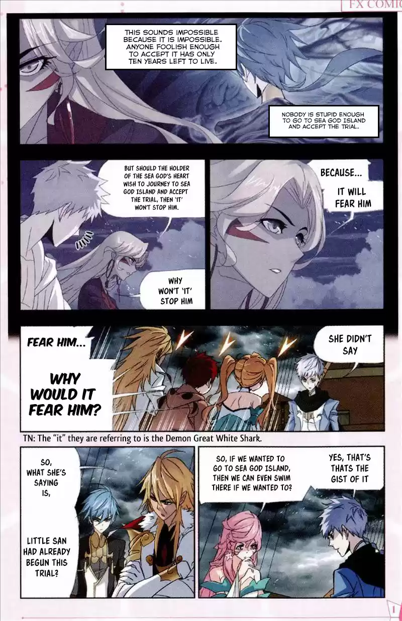 Soul Land Ch. 210 I’m coming, Sea God Island!