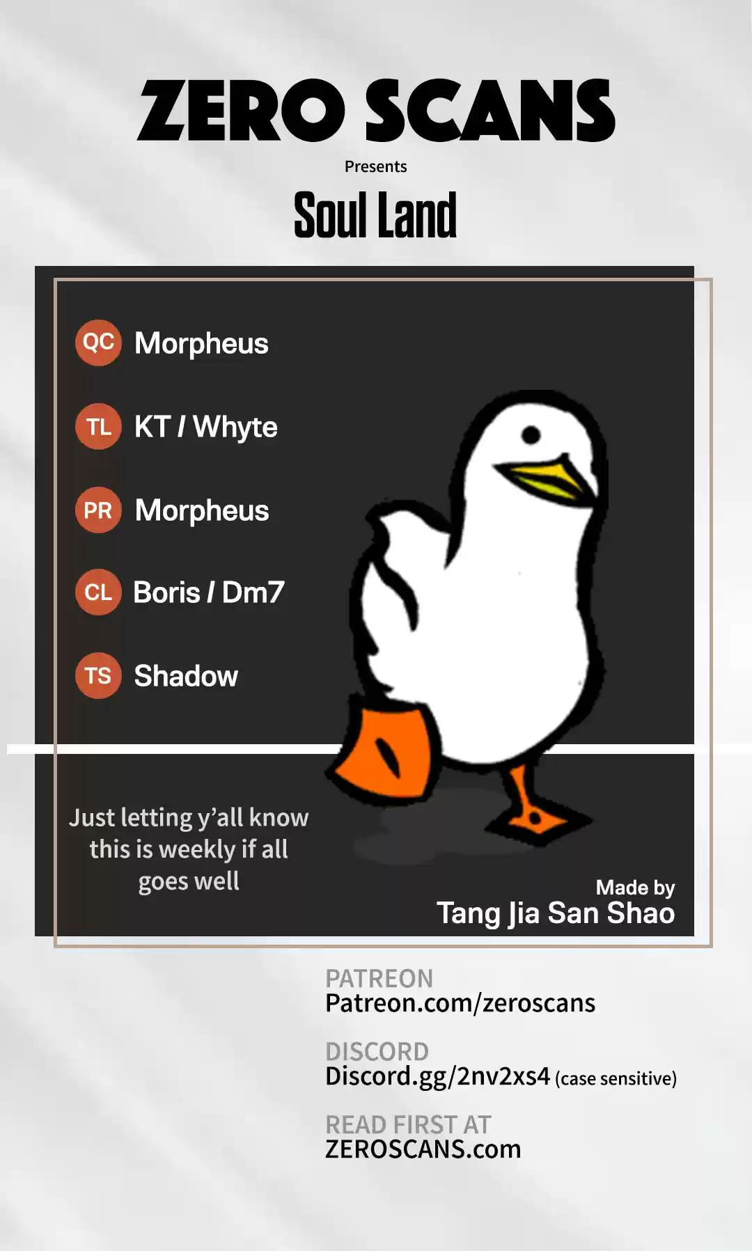 Soul Land Ch. 216 Red Level Test