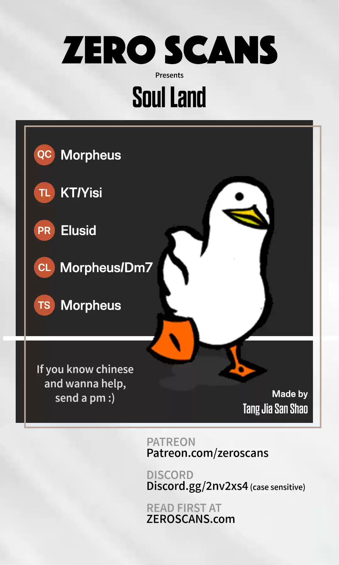 Soul Land Ch. 218 Trying to Go Up