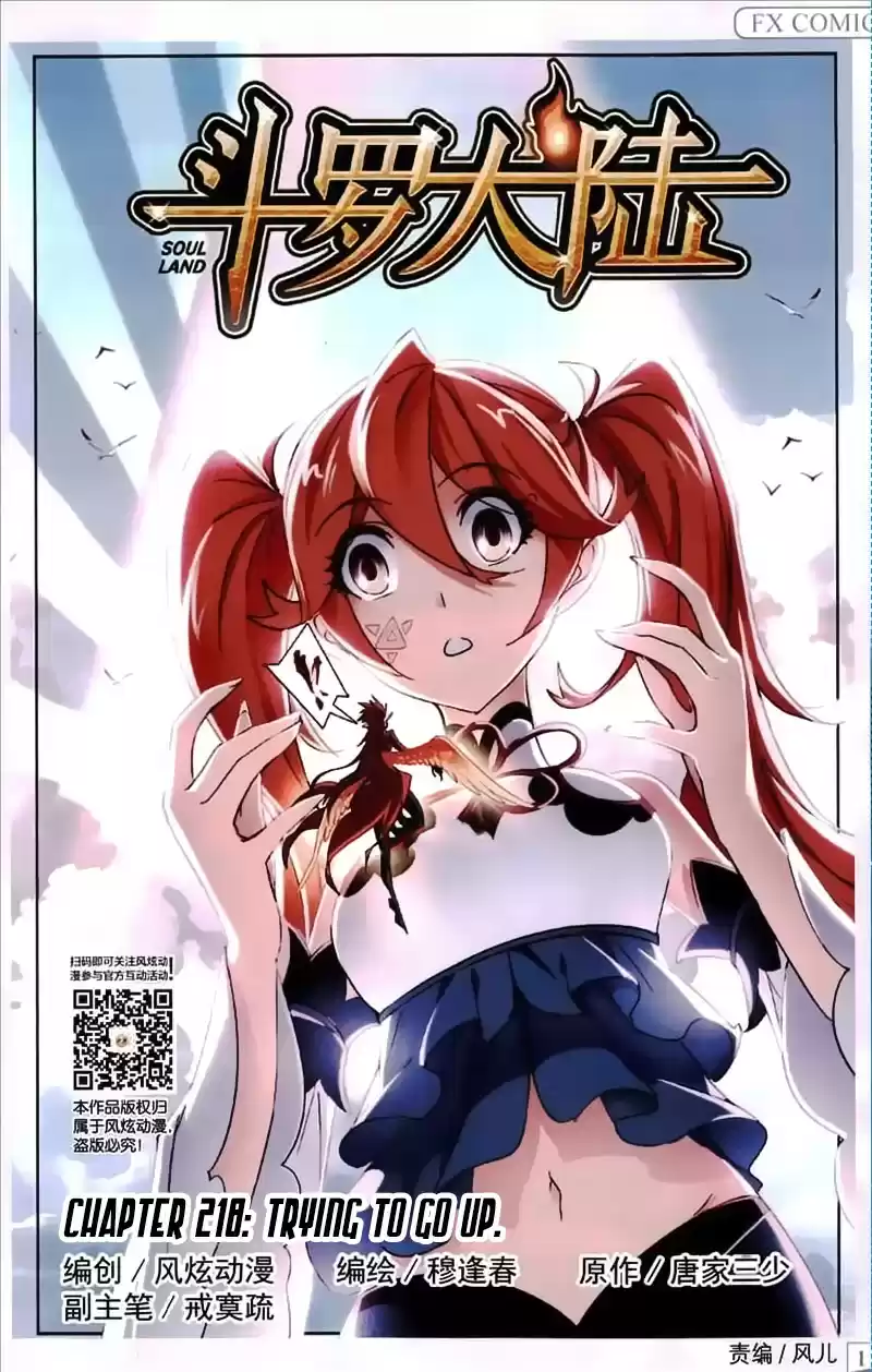 Soul Land Ch. 218 Trying to Go Up