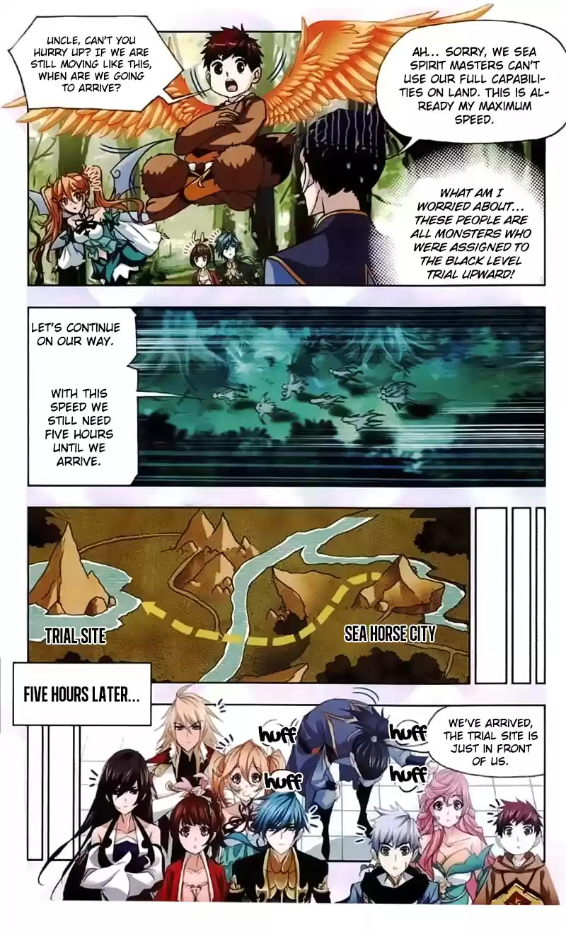 Soul Land Ch. 218 Trying to Go Up