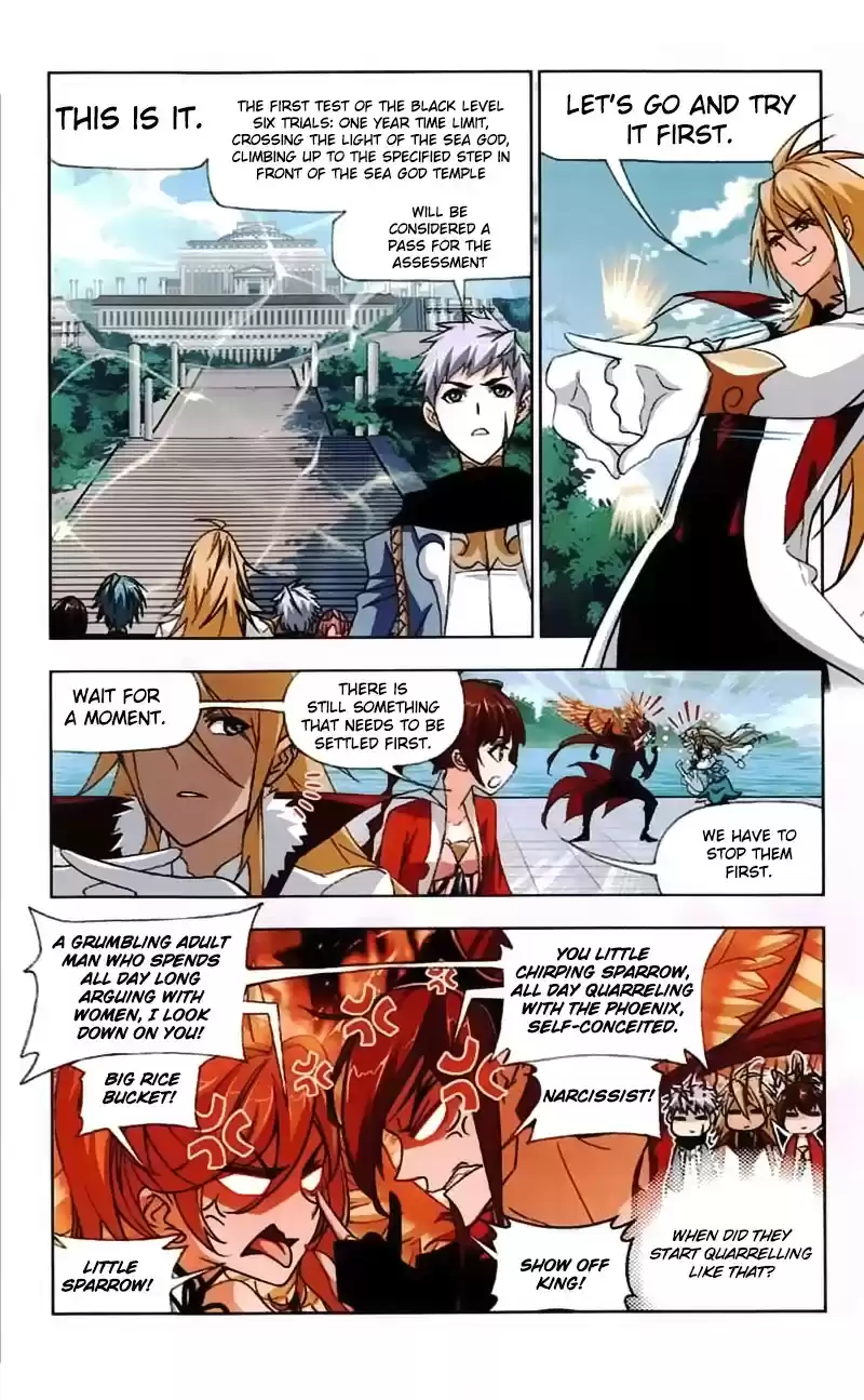 Soul Land Ch. 218 Trying to Go Up