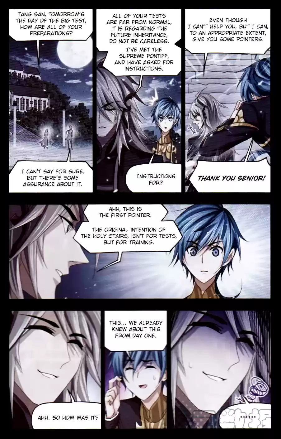 Soul Land Ch. 252 Seahorse Douluo's Pointers