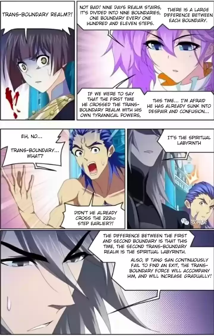 Soul Land Ch. 261 Nine Star Saint's Test