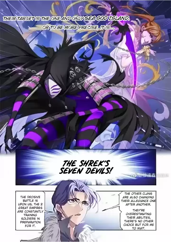 Soul Land Ch. 261 Nine Star Saint's Test