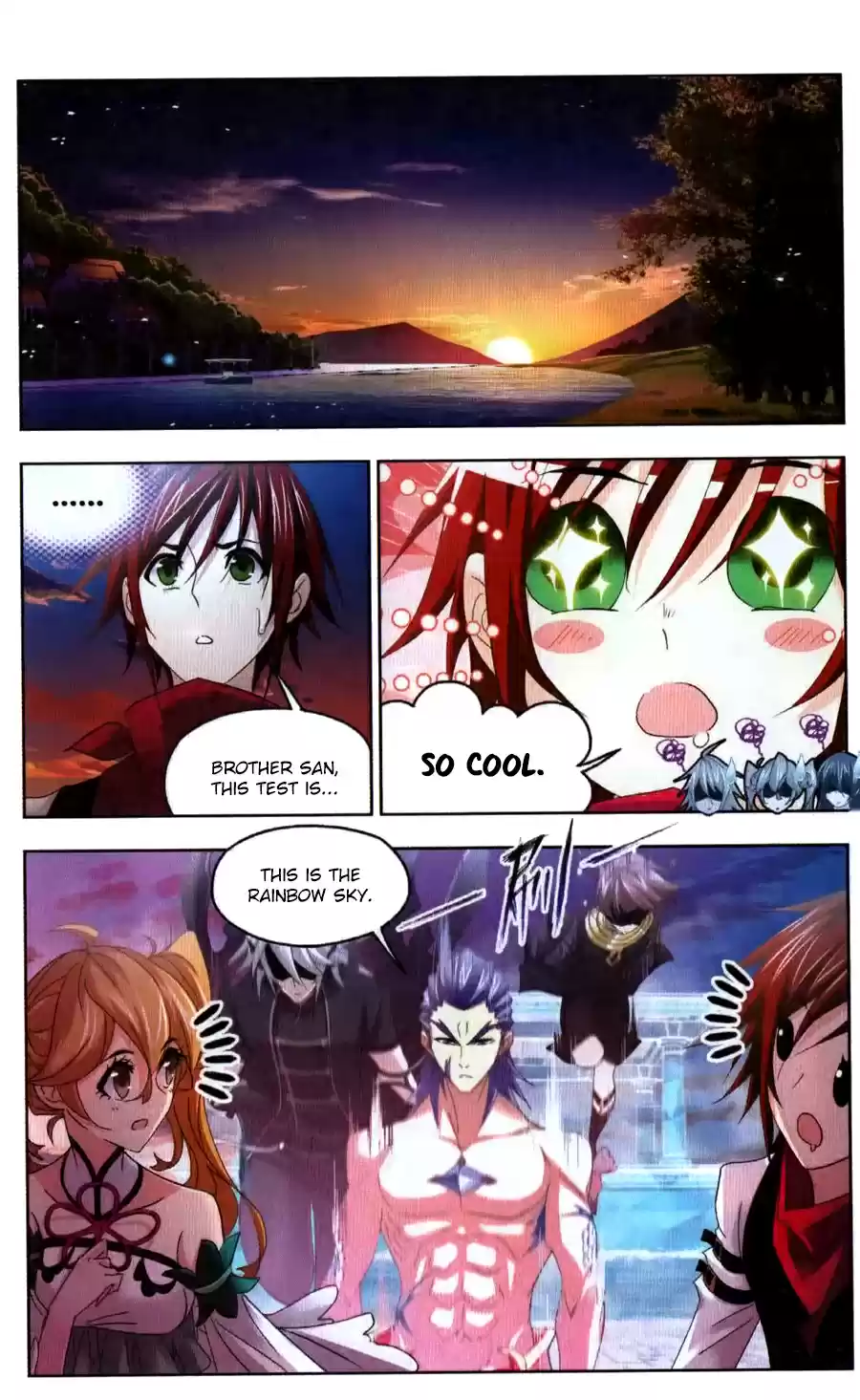 Soul Land Ch. 262 The Seven Dazzle of the Nine Stars