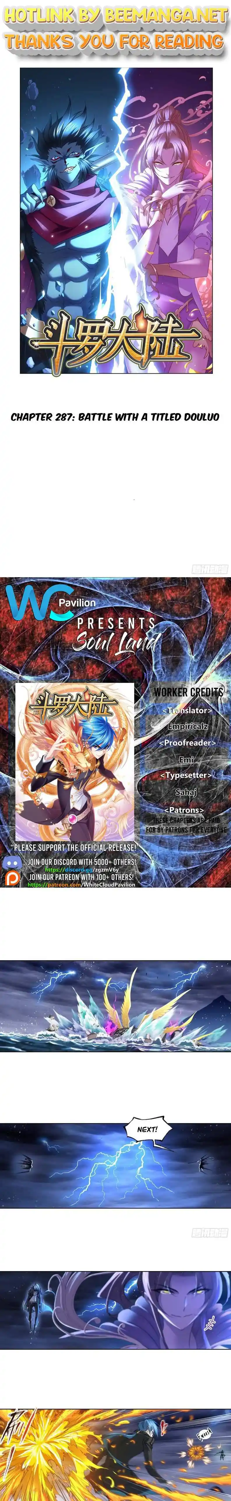 Soul Land ( Douluo Dalu ) Chapter 287