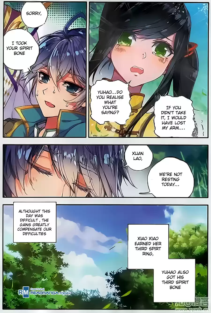 Soul Land II The Peerless Tang Sect Ch. 108 Time To Make A Courageous Choice