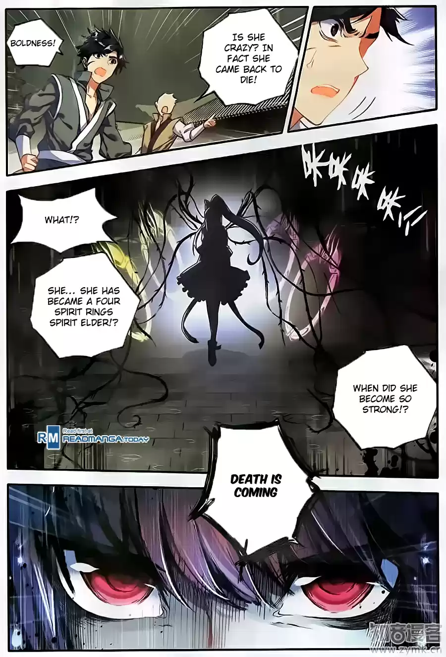 Soul Land II The Peerless Tang Sect Ch. 109 Dark Blue Silver Grass