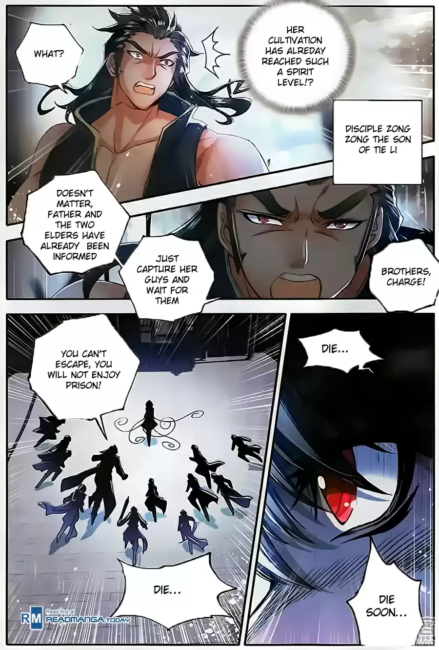 Soul Land II The Peerless Tang Sect Ch. 109 Dark Blue Silver Grass