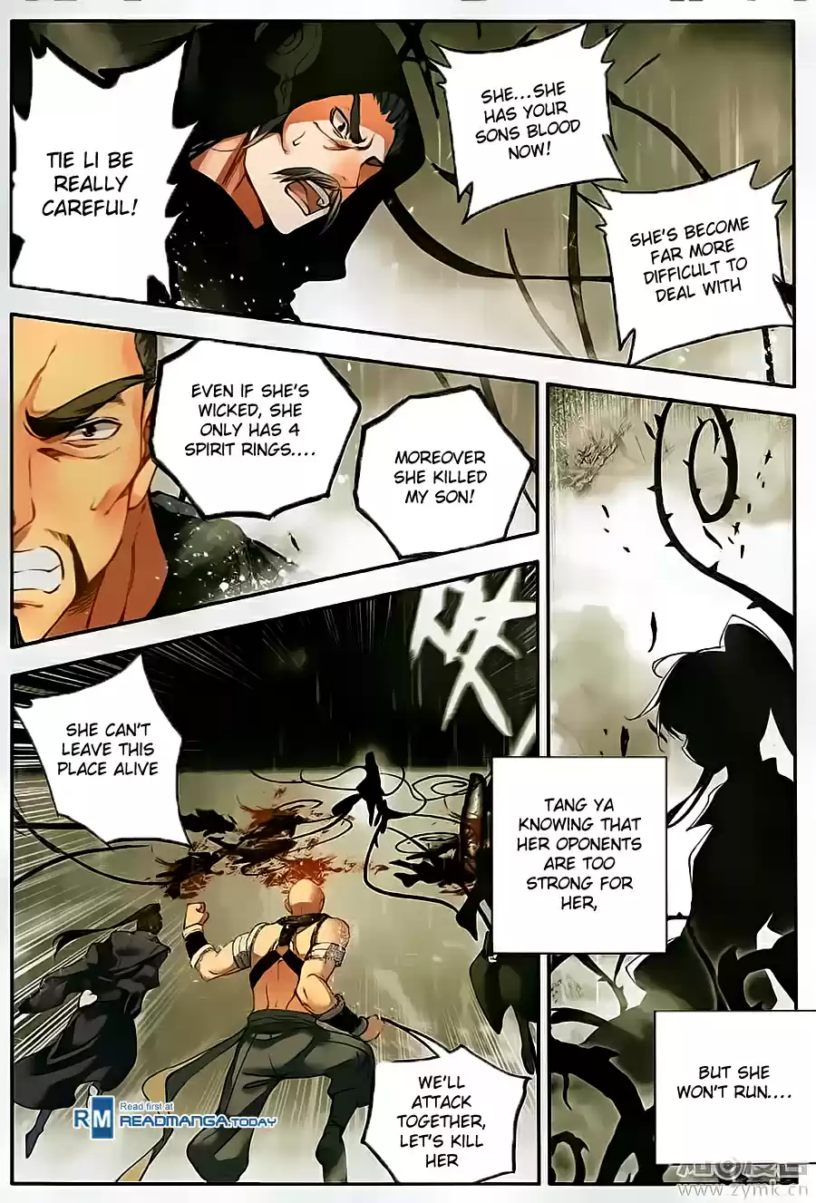 Soul Land II The Peerless Tang Sect Ch. 109 Dark Blue Silver Grass