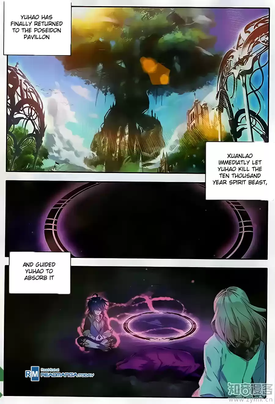 Soul Land II The Peerless Tang Sect Ch. 113 The Eye of Destiny