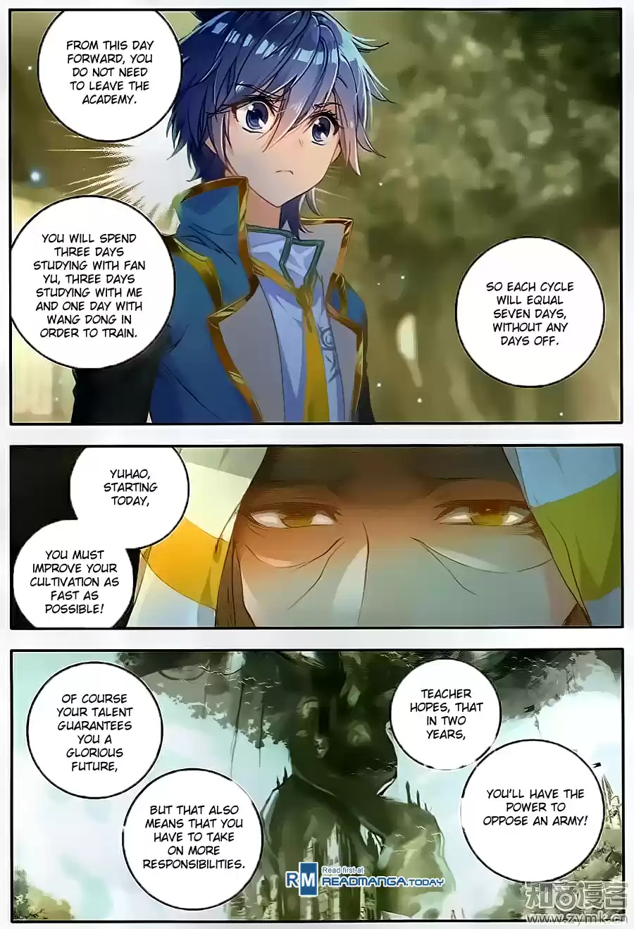 Soul Land II The Peerless Tang Sect Ch. 113 The Eye of Destiny