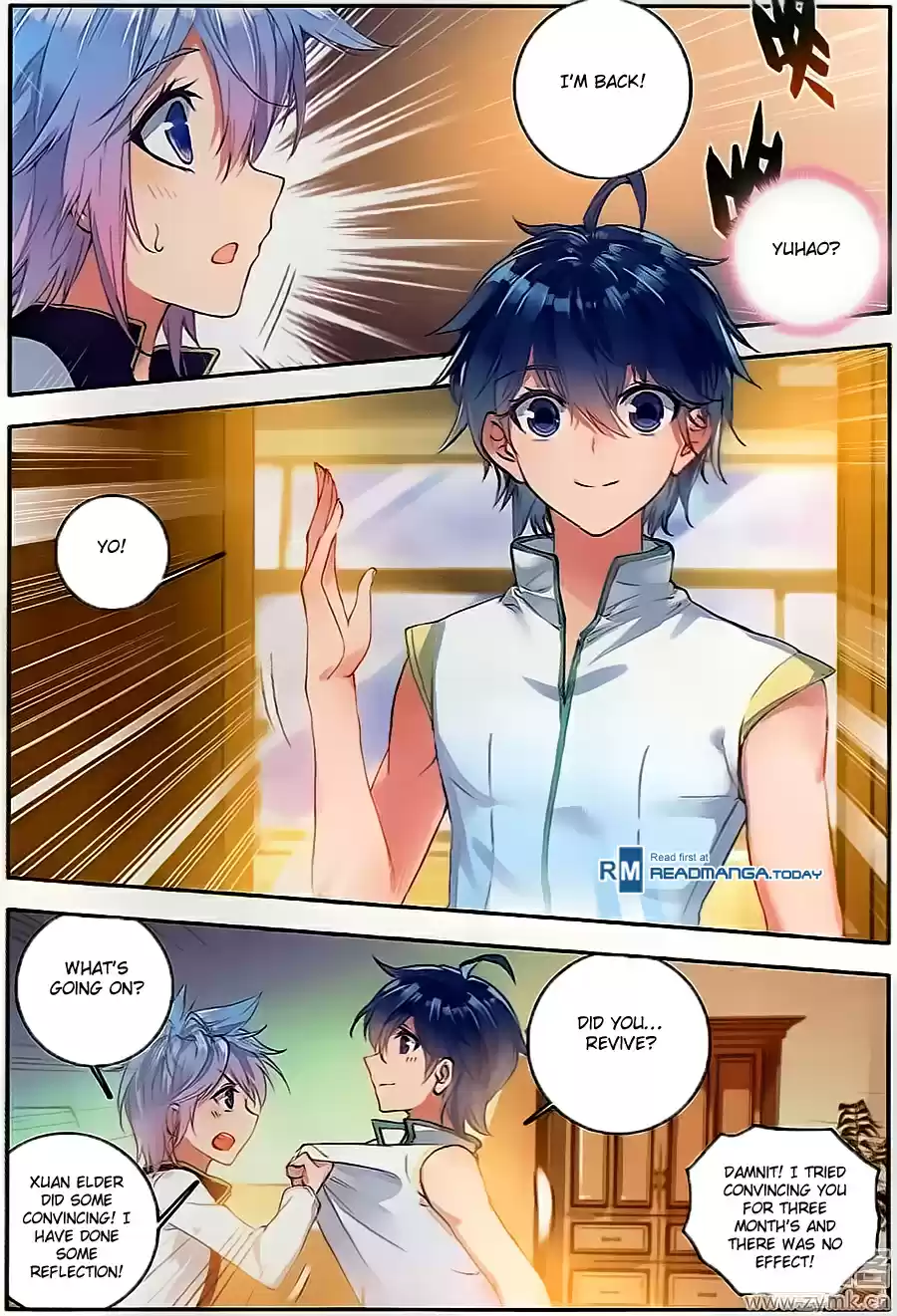 Soul Land II The Peerless Tang Sect Ch. 116 A Farewell Between Brothers