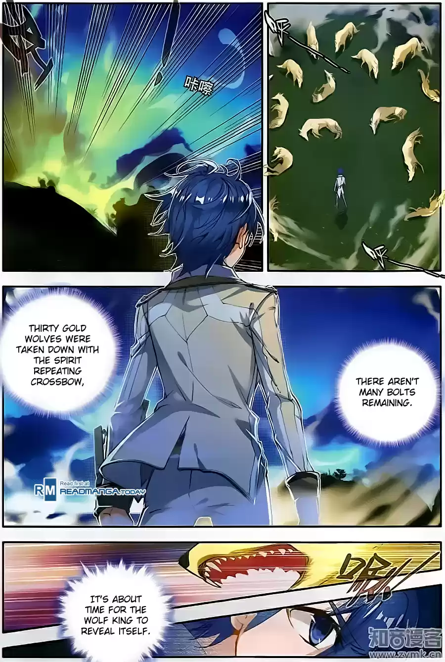 Soul Land II The Peerless Tang Sect Ch. 126 Silver Moon Wolf King