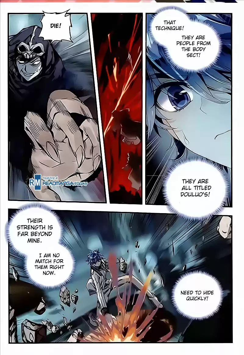 Soul Land II The Peerless Tang Sect Ch. 135 Ambush and Mysterious Metallic Person