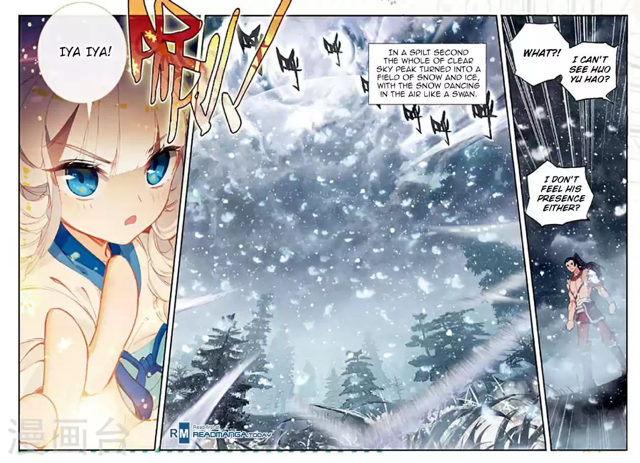 Soul Land II The Peerless Tang Sect Ch. 171 Snowy Dance Absolute Ice Field