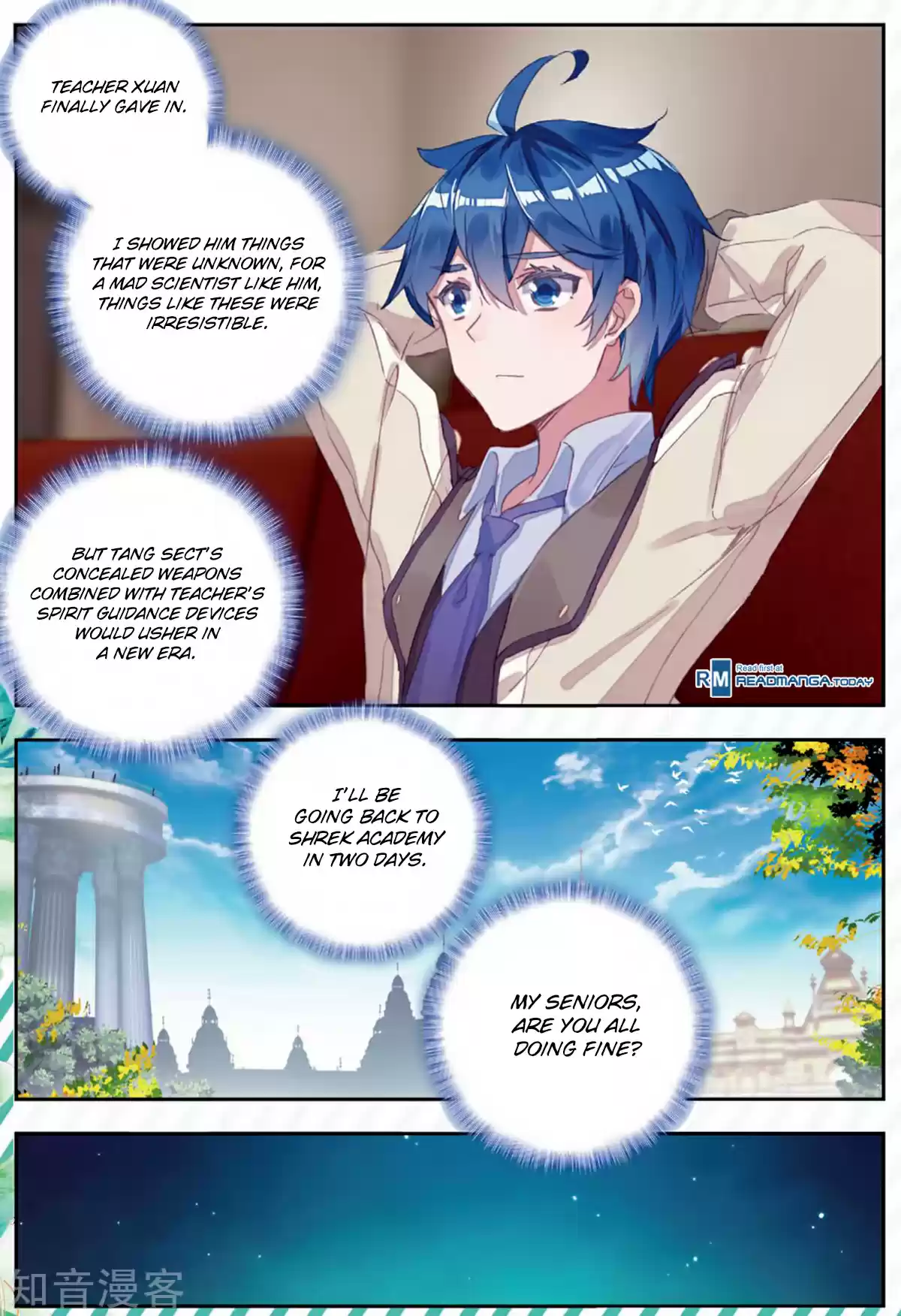 Soul Land II The Peerless Tang Sect Ch. 174 Blademaster Field Silence