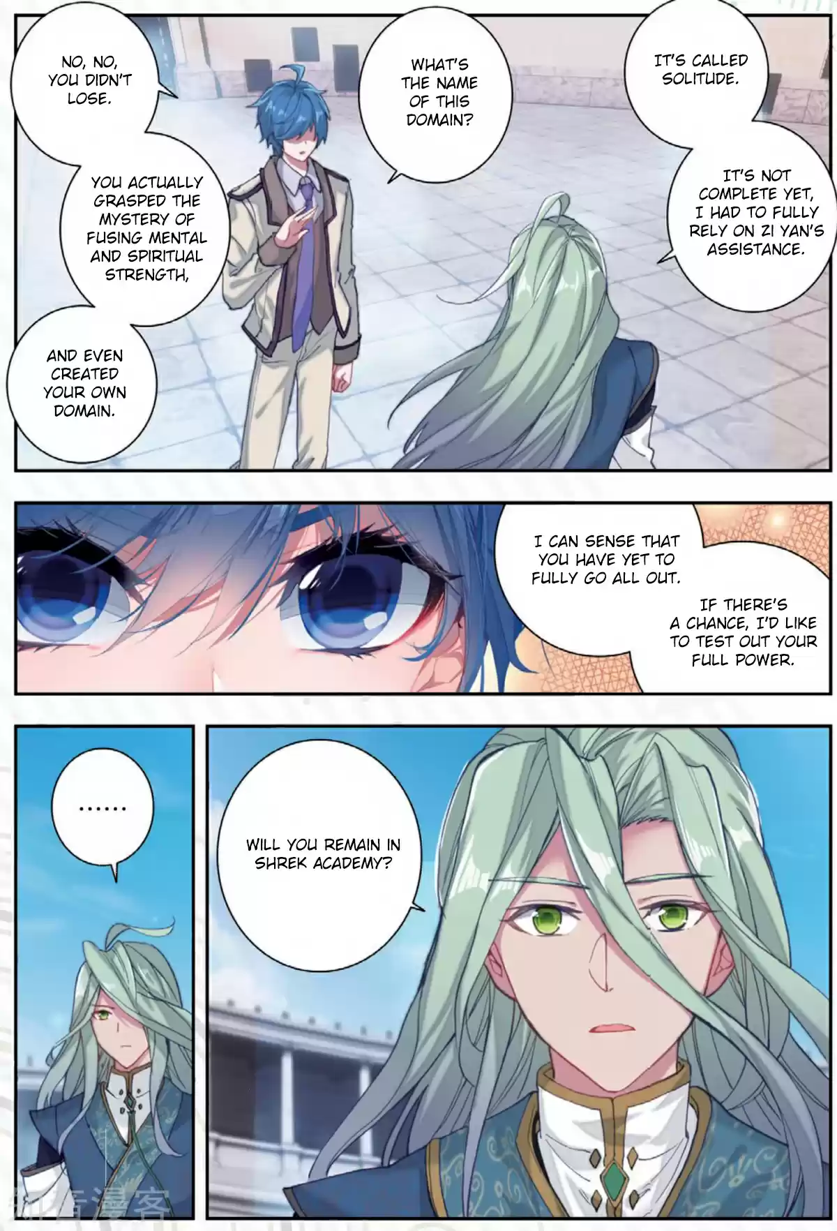 Soul Land II The Peerless Tang Sect Ch. 175 Blademaster Field Silence (Part 2)