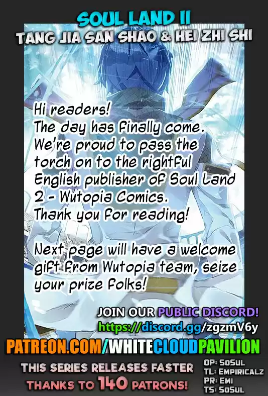 Soul Land II The Peerless Tang Sect Ch. 217
