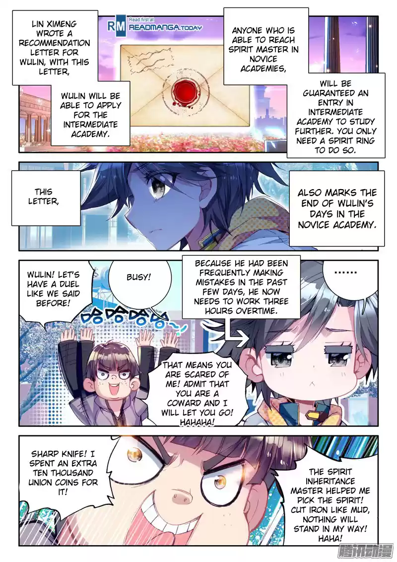 Soul Land III: The Legend of the Dragon King Ch. 13 Naer's Departure