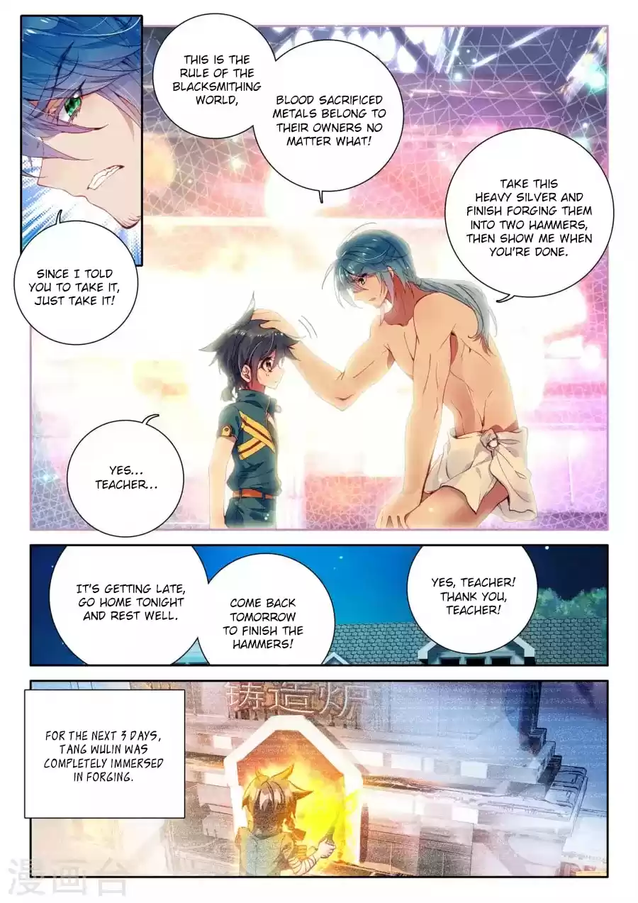 Soul Land III: The Legend of the Dragon King Ch. 16 Thousand Refined Heavy Silver Hammer!