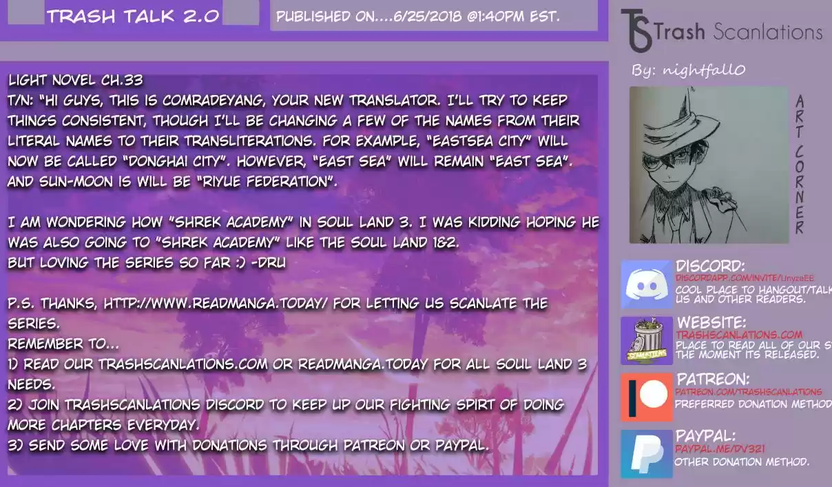 Soul Land III: The Legend of the Dragon King Ch. 17 Donghai Academy